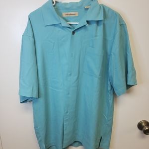 Tommy Bahama 100% silk shirt Large‎